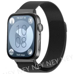 Milanese Loop Band For Huawei Watch FIT 3 Strap smart Magnetic stainless steel correa for Huawei fit3 2024 NEWEST Accessories