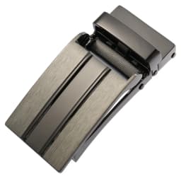Suiatble For 30mm 31mm Leather Ratchet Belts Without Holes Men Alloy Metal Automatic Buckle