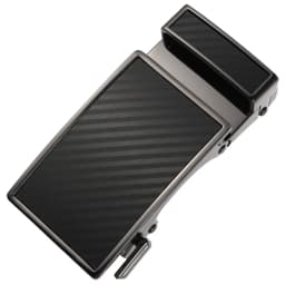Suiatble For 30mm 31mm Leather Ratchet Belts Without Holes Men Alloy Metal Automatic Buckle