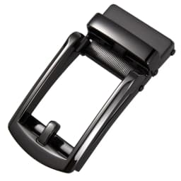 Suiatble For 30mm 31mm Leather Ratchet Belts Without Holes Men Alloy Metal Automatic Buckle