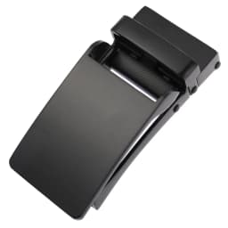 Suiatble For 30mm 31mm Leather Ratchet Belts Without Holes Men Alloy Metal Automatic Buckle