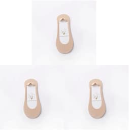 Women Summer Silicone Non-slip No Show Socks Invisible Ultra-thin Ice Silk Boat Sock Japanese JK Breathable Casual Elastic Socks