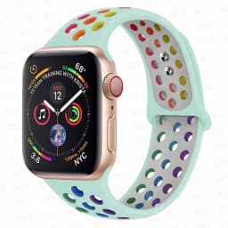 Sport watch strap For Apple Watch Bands Ultra 49mm 44mm 45mm 38/40mm 41mm Silicone Pride Bracelet iWatch Series 8 7 6 4 5 3 9 SE