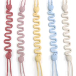 Adjustable Spring Silicone Pacifier Clip, One-Piece Design Toy Chain, Suitable for Pacifiers, Teething Toys and Newborn Gifts