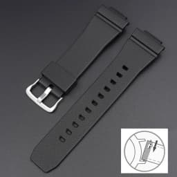 Oak Rubber Strap For Casio G-Shock GA-2100 GM-2100 Quick Release TPU Resin Men Sport Diving Watch Band Bracelet Accessories 16mm