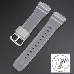Oak Rubber Strap For Casio G-Shock GA-2100 GM-2100 Quick Release TPU Resin Men Sport Diving Watch Band Bracelet Accessories 16mm