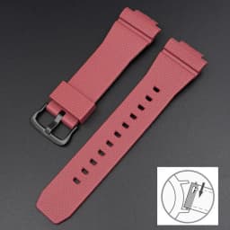Oak Rubber Strap For Casio G-Shock GA-2100 GM-2100 Quick Release TPU Resin Men Sport Diving Watch Band Bracelet Accessories 16mm
