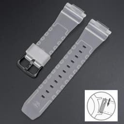 Oak Rubber Strap For Casio G-Shock GA-2100 GM-2100 Quick Release TPU Resin Men Sport Diving Watch Band Bracelet Accessories 16mm