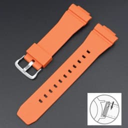 Oak Rubber Strap For Casio G-Shock GA-2100 GM-2100 Quick Release TPU Resin Men Sport Diving Watch Band Bracelet Accessories 16mm