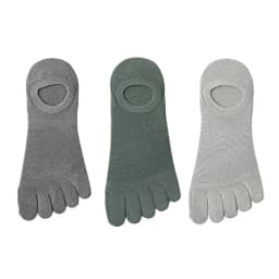 3 Pairs/lot Men's Socks Breathable Sweat Novelty Toe Socks Fashion Casual Breathable Finger Boat Sock High Quality Sox for Male