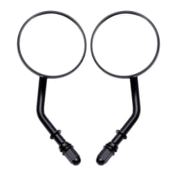 M8 Motorcycle Round Rearview Mirror Side Mirrors Retro Rear Mirrors for Harley Dyna Bobber Chopper Sportster Old School Touring