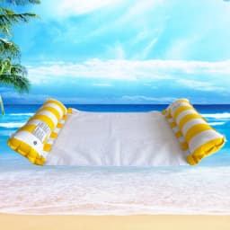 Premium Striped Swimming Pool Loungers - Durable Sunbathing Mattresses, Perfect for Pool Parties & Beach Adventures