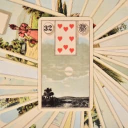 Grand Tableau Lenormand Tarot Divination Tools Oracle Card 36pcs Party Tarot Card Board Game Tarot Fortune Telling Cards