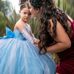 Pink Tulle Flower Girl Dress For Wedding Full Sleeves Puffy Applique Floor Length Princess Kids Birthday First Communion Gown