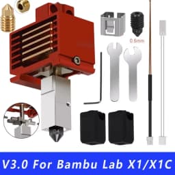 Hotend For Bambu Lab P1P X1C P1S X1 V2.0 Upgrade Hot End Print Head 3D Printing Parts for Bambulab