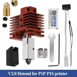 Hotend For Bambu Lab P1P X1C P1S X1 V2.0 Upgrade Hot End Print Head 3D Printing Parts for Bambulab