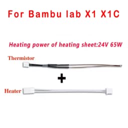 Hotend For Bambu Lab P1P X1C P1S X1 V2.0 Upgrade Hot End Print Head 3D Printing Parts for Bambulab