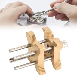 Watch Movement Holder Fixing Base Watch Back Remover Batteries Replacement Tool Adjustable Watch Repair Tool for Watchmakers