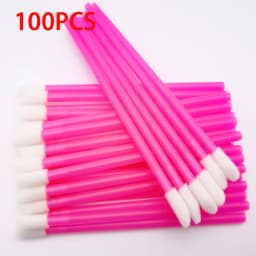 100Pcs Lip Brush Eyelash Extension Brush Makeup Brushes For Lash Extension Mascara Applicator Lipstick Wands Cosmetic Tools