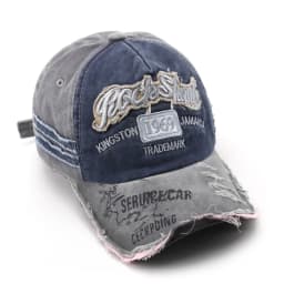 New Big Head Sports Hat Women Versatile Embroidery Contrasting Baseball Cap Men Outdoor Leisure Sunshade Adjustable Hip-hop Hat