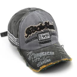 New Big Head Sports Hat Women Versatile Embroidery Contrasting Baseball Cap Men Outdoor Leisure Sunshade Adjustable Hip-hop Hat
