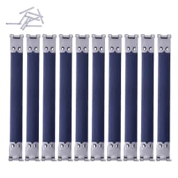 10Pcs DIY Metal Internal Flex Frames Clasp Lock Bag Purse Handbag Handle Replace Hinges Spring Clip Vintage Sewing Accessories