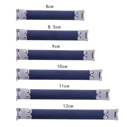 10Pcs DIY Metal Internal Flex Frames Clasp Lock Bag Purse Handbag Handle Replace Hinges Spring Clip Vintage Sewing Accessories