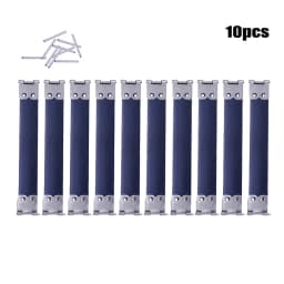 10Pcs DIY Metal Internal Flex Frames Clasp Lock Bag Purse Handbag Handle Replace Hinges Spring Clip Vintage Sewing Accessories