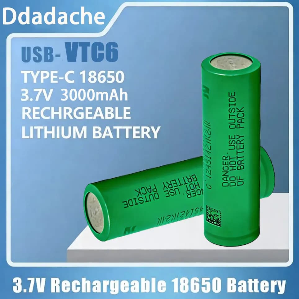 Original Sony 18650 VTC6 lithium-ion rechargeable 18650 battery VTC6 30A 3000mah ForSony electric tool flashlight