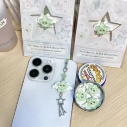 Japanese Sweet Cloud Star Pendant Bag Decoration Cute Doll Key Pendant Mobile Phone Chain Mobile Phone Accessories Keychain Gift