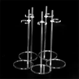 1 PC Stands For 1/6 Dolls Transparent Support Doll Stand 30cm Figure Display Holder High Quality Toys Accessories