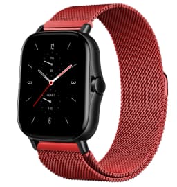 Magnetic Loop for Amazfit GTS/4/2//GTS4 Mini/BALANCE/Active 2/3/4 20mm 22mm Metal Mesh Smartwatch Bracelet Amazfit Bip 5 6 Strap