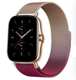 Magnetic Loop for Amazfit GTS/4/2//GTS4 Mini/BALANCE/Active 2/3/4 20mm 22mm Metal Mesh Smartwatch Bracelet Amazfit Bip 5 6 Strap