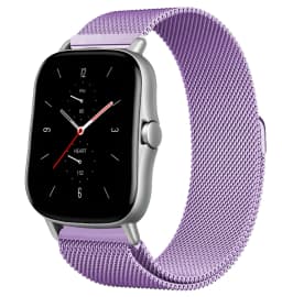 Magnetic Loop for Amazfit GTS/4/2//GTS4 Mini/BALANCE/Active 2/3/4 20mm 22mm Metal Mesh Smartwatch Bracelet Amazfit Bip 5 6 Strap