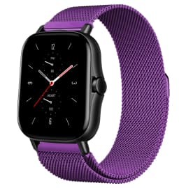 Magnetic Loop for Amazfit GTS/4/2//GTS4 Mini/BALANCE/Active 2/3/4 20mm 22mm Metal Mesh Smartwatch Bracelet Amazfit Bip 5 6 Strap