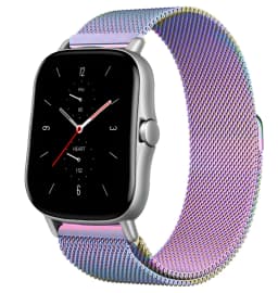 Magnetic Loop for Amazfit GTS/4/2//GTS4 Mini/BALANCE/Active 2/3/4 20mm 22mm Metal Mesh Smartwatch Bracelet Amazfit Bip 5 6 Strap