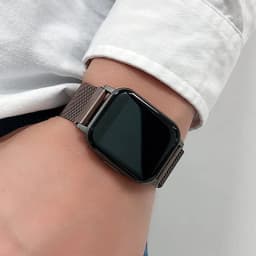 Magnetic Loop for Amazfit GTS/4/2//GTS4 Mini/BALANCE/Active 2/3/4 20mm 22mm Metal Mesh Smartwatch Bracelet Amazfit Bip 5 6 Strap