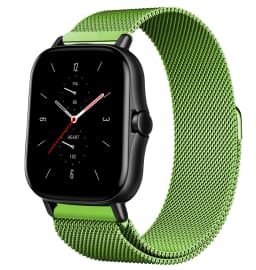 Magnetic Loop for Amazfit GTS/4/2//GTS4 Mini/BALANCE/Active 2/3/4 20mm 22mm Metal Mesh Smartwatch Bracelet Amazfit Bip 5 6 Strap