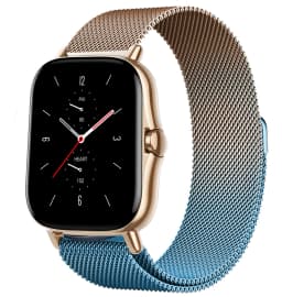 Magnetic Loop for Amazfit GTS/4/2//GTS4 Mini/BALANCE/Active 2/3/4 20mm 22mm Metal Mesh Smartwatch Bracelet Amazfit Bip 5 6 Strap