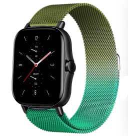 Magnetic Loop for Amazfit GTS/4/2//GTS4 Mini/BALANCE/Active 2/3/4 20mm 22mm Metal Mesh Smartwatch Bracelet Amazfit Bip 5 6 Strap