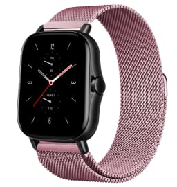 Magnetic Loop for Amazfit GTS/4/2//GTS4 Mini/BALANCE/Active 2/3/4 20mm 22mm Metal Mesh Smartwatch Bracelet Amazfit Bip 5 6 Strap