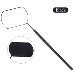 1 Pc Magnifying Checking Eyelash Extension Makeup Mirror Stainless Steel Handle Beauty Tool for False Eyelashes Grafting Tools