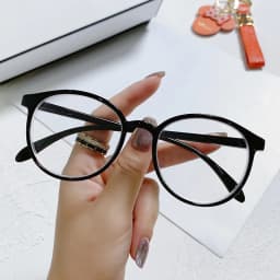 New Arrival Computer Glasses PC Frame Women Men Anti Blue Light Round Eyewear Blocking Glasses Optical Spectacle Eyeglass