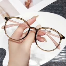 New Arrival Computer Glasses PC Frame Women Men Anti Blue Light Round Eyewear Blocking Glasses Optical Spectacle Eyeglass
