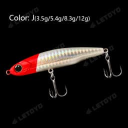 LETOYO Sinking Pencil 17g 12g-3.5g Artificial bait hard baits trout bass lures Wobblers for Pike fishing lure spinning stickbait