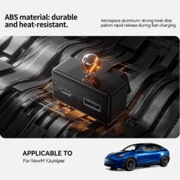 YZ For Tesla Model 3 Y YL X S Highland Juniper 2019-2026 OBD Adapter Charging For Tesla Carobd2 Splitter Charger Adapters
