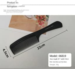 Professional Hair Cutting Comb Women Mens Hair Cut Comb High Quality Thicken Barber Salon Hair Style Comb Hairdressing Hairbrush