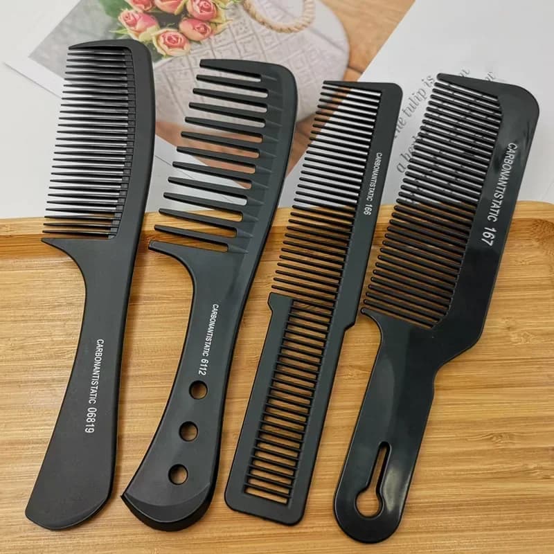 Professional Hair Cutting Comb Women Mens Hair Cut Comb High Quality Thicken Barber Salon Hair Style Comb Hairdressing Hairbrush