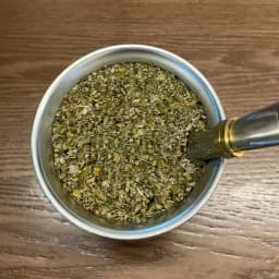 UPORS Yerba Mate Cup 304 Stainless Steel Double Wall 8oz Argentine Yerba Mate Gourd With Illas and Cleaning Brush