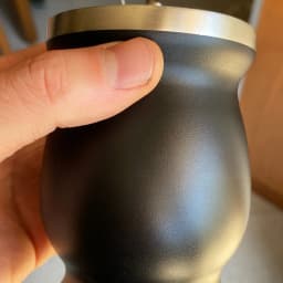 UPORS Yerba Mate Cup 304 Stainless Steel Double Wall 8oz Argentine Yerba Mate Gourd With Illas and Cleaning Brush